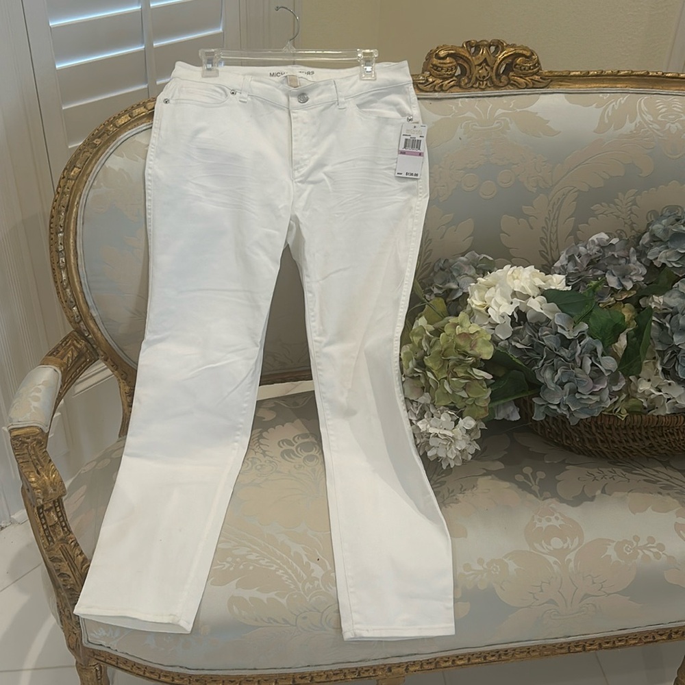 Michael Kors, white jeans, size 6 NWT